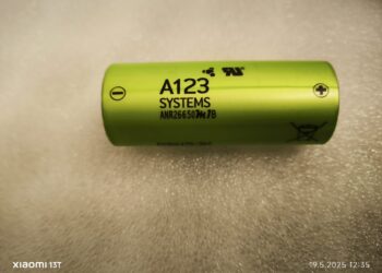 LifePO4 články A123 ANR26650 M1B